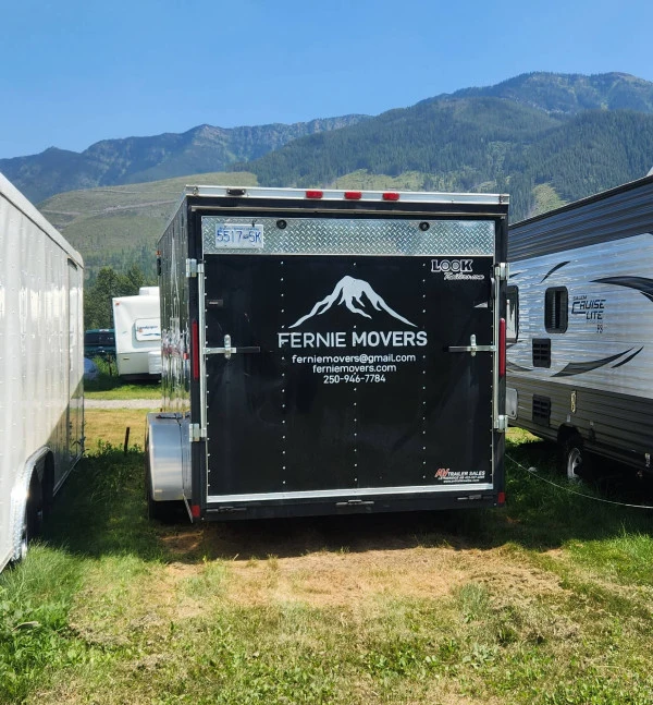 back of trailer